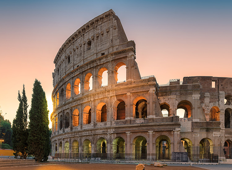 Vacation Destination Colosseum, Rome, Italy