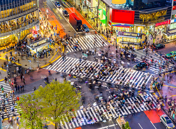 Vacation Destination: Shibuya Crossing, Tokyo, Japan