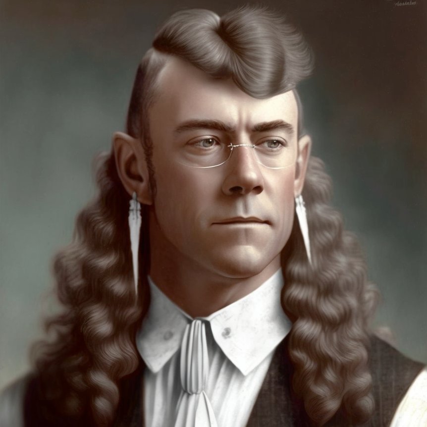 US Presidents with a mullet Woodrow Wilson