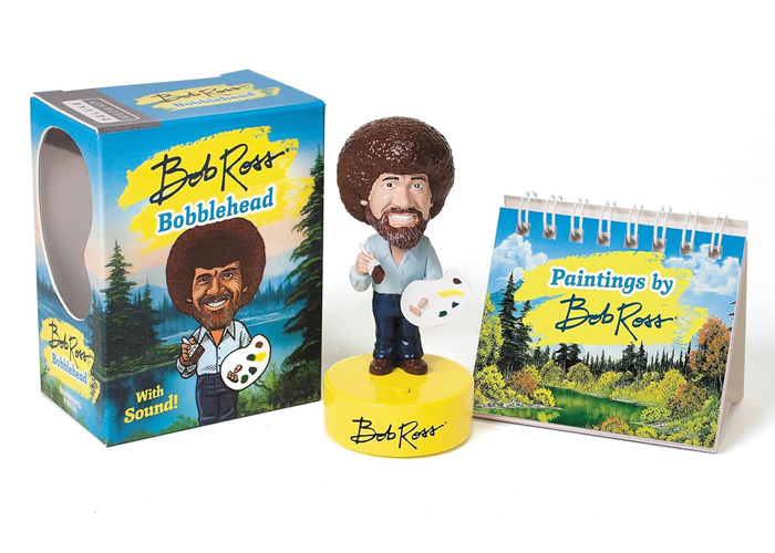 Bob Ross Bobblehead: With Sound!