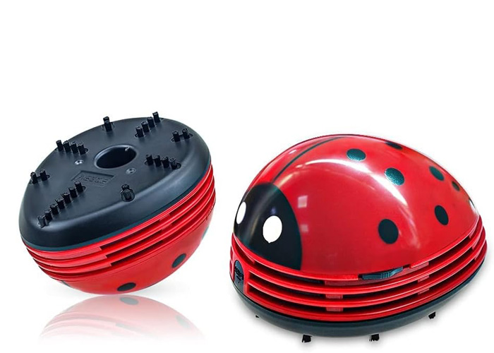 Cute Portable Cartoon Mini Desktop Vacuum Cleaner Table Dust Crumb Sweeper