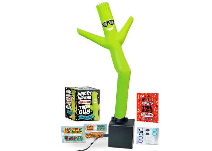 Wacky Waving Inflatable Tube Guy Deluxe Edition: Includes USB Cable and Vinyl Stickers (RP Minis)