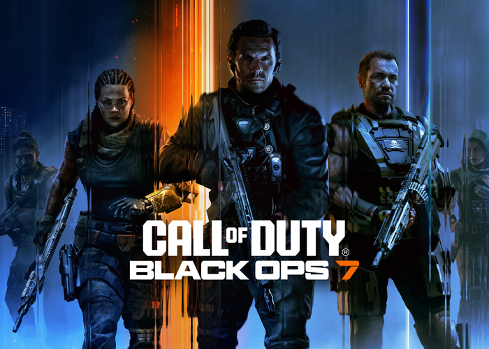 Black Ops 3 video game poster featuring various game characters.